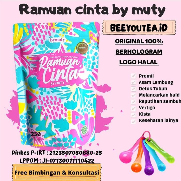 

[Promo] RAMUAN CINTA BY MUTY 70 GRAM - pakai sendok