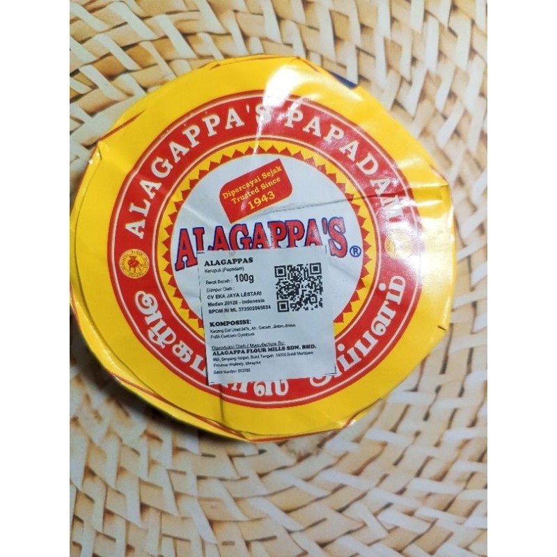 

Papadam Tajmahal/Alagappa's/Appalam Kerupuk India