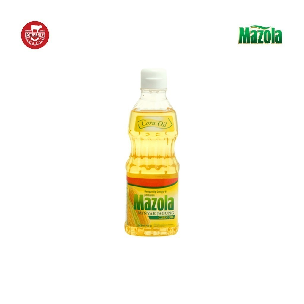 

Mazola Corn Oil 450ml, Minyak Jagung - Brothermeatshop
