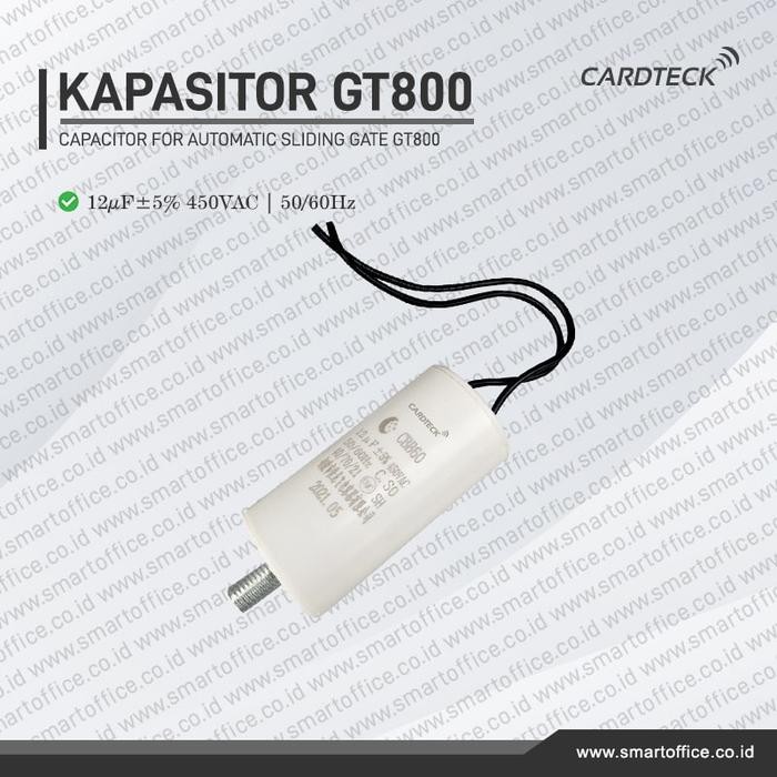 

Kapasitor Automatic Sliding Gate Cardteck GT800 Mesin Sliding AC 220V