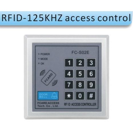 

FC-S02E RFID PROXIMITY ENTRY DOOR LOCK ACCESS CONTROL SYSTEM