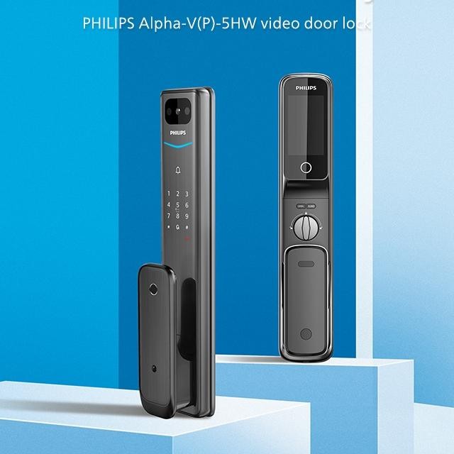 

Philips EasyKey Alpha VP-5HWS Smart Video Door Lock