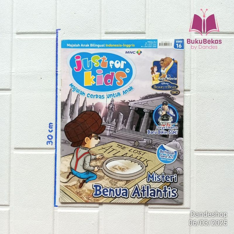 Majalah Just For Kids - Majalah Cerdas Untuk Anak Kiko