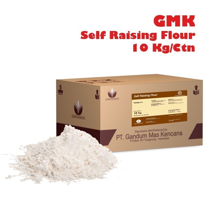 

GMK Self Raising Flour 10 Kg / Tepung Terigu Serbaguna 10kg