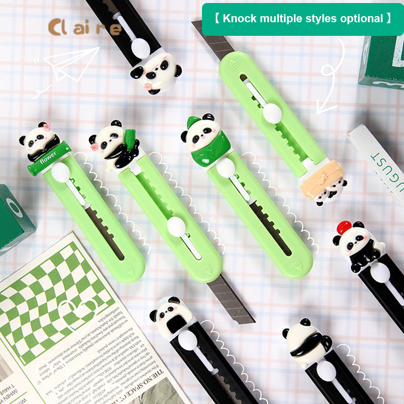 

Cutter mini portable cutter lucu pisau kecil office school supplies / CH