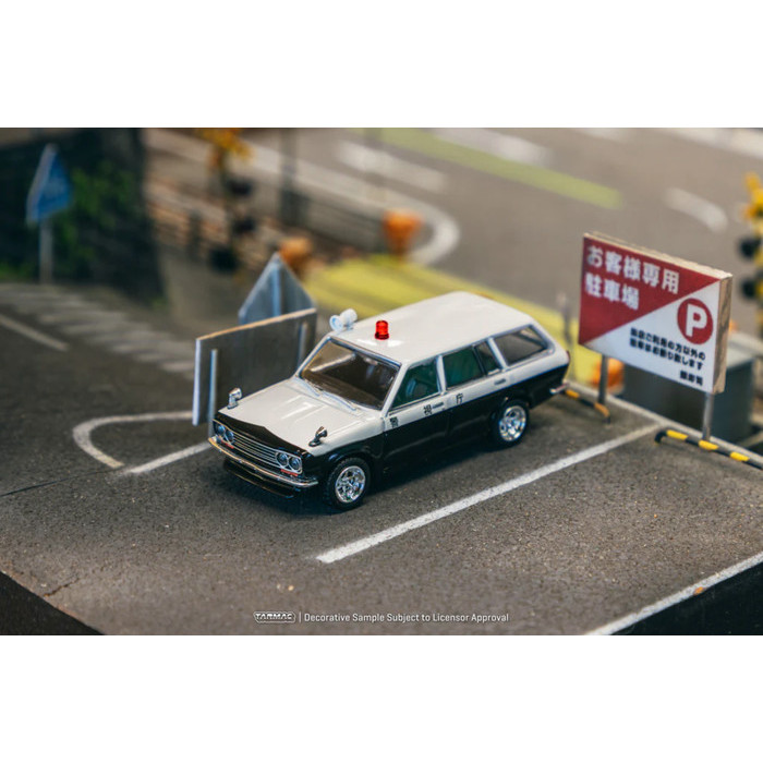 Tarmac Datsun Bluebird 510 Wagon Japan Police Car