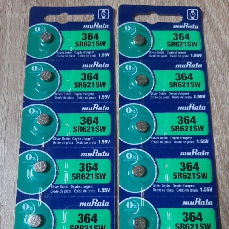 Baterai Murata 621 SR621SW 364