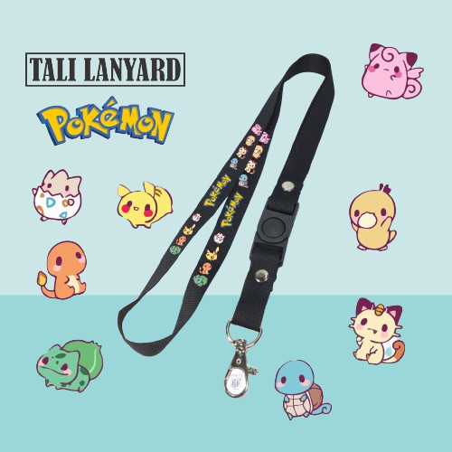 

TALI LANYARD ANIME POKEMON CHIBI - TALI ID CARD POKEMON CHIBI LUCU GANTUNGAN HP GANTUNGAN KUNCI GANTUNGAN FLASHDISK GANTUNGAN NAMETAG TALI LANYARD BEST SELLER COD