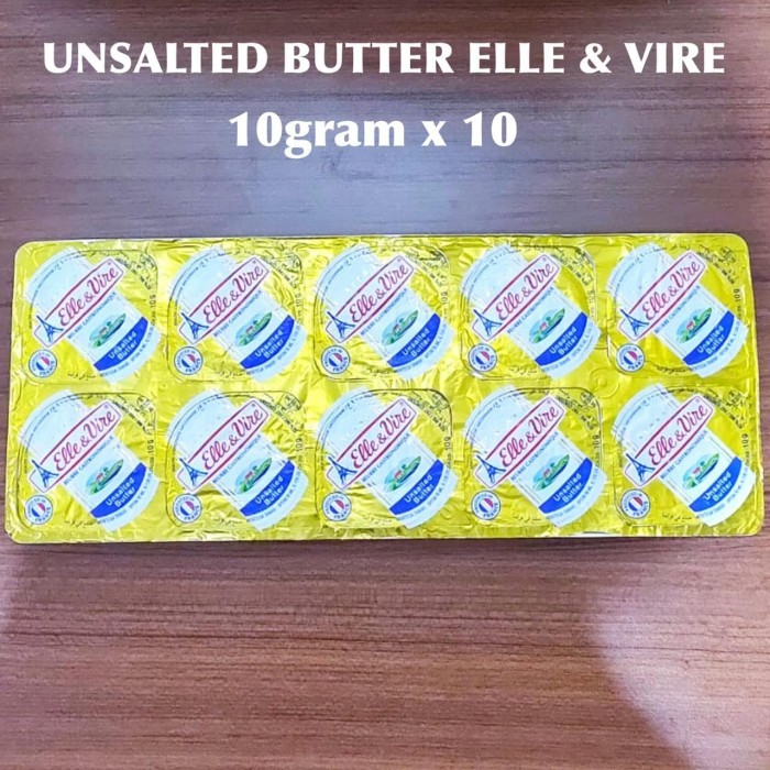 

[New]Promo unsalted butter MPASI elle vire 10gram isi 10 tanpa kotak dan ice pack