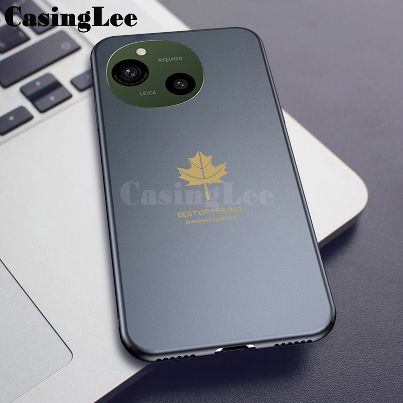 Phone Case untuk Sharp Aquos R9 R8S Pro R7 Back Cover Layar Desain Baru Tahan Debu Anti Drop Maple L