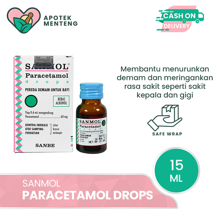 Sanmol Paracetamol Drops (Sanmol Paracetamol Tetes)