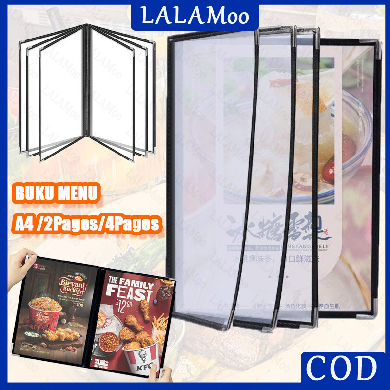 

Buku Menu A4 Pelindung Sampul Menu Restaurant Menu Covers Kulit Cover Pelindung Menu