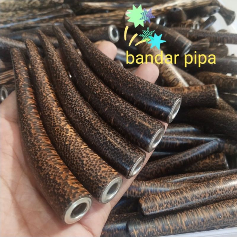 Once pipa rokok kayu Liwung macan serat premium