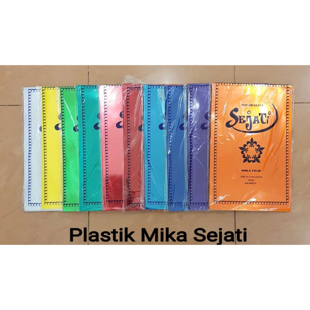 

Plastik Mika Jilid SEJATI isi 100 lembar