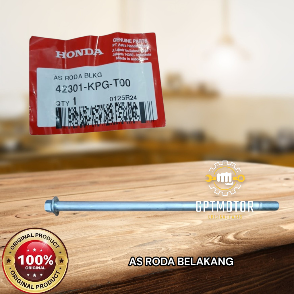 AS RODA BELAKANG BLADE 110 SUPRA X 125 FI NEW AHM 42301-KPG-T00