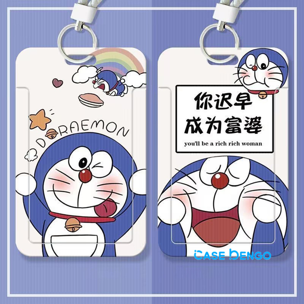 

ID Card Holder Motif Kartun Doraemon Korea | Tempat Pelindung Kartu Nama Photocard Sekolah Kantor Photocard Photo Card Case Bengo