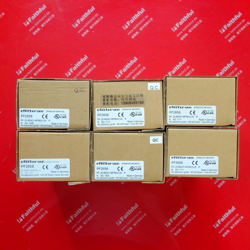 IFM PF2658 PressureSensor PF-,25-REA01-MFRKG/US/ /P