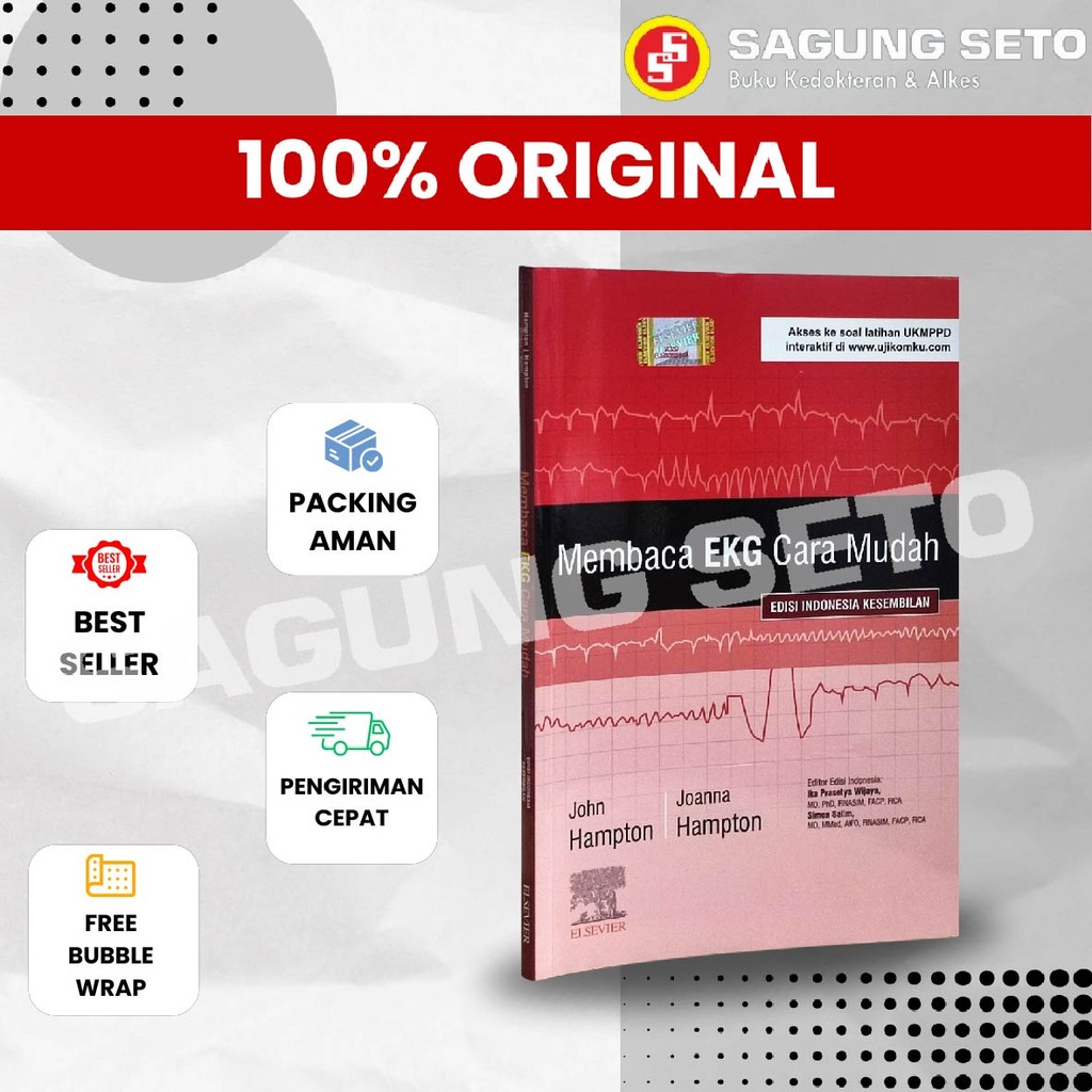 BUKU MEMBACA EKG CARA MUDAH EDISI-9 ELSEVIER