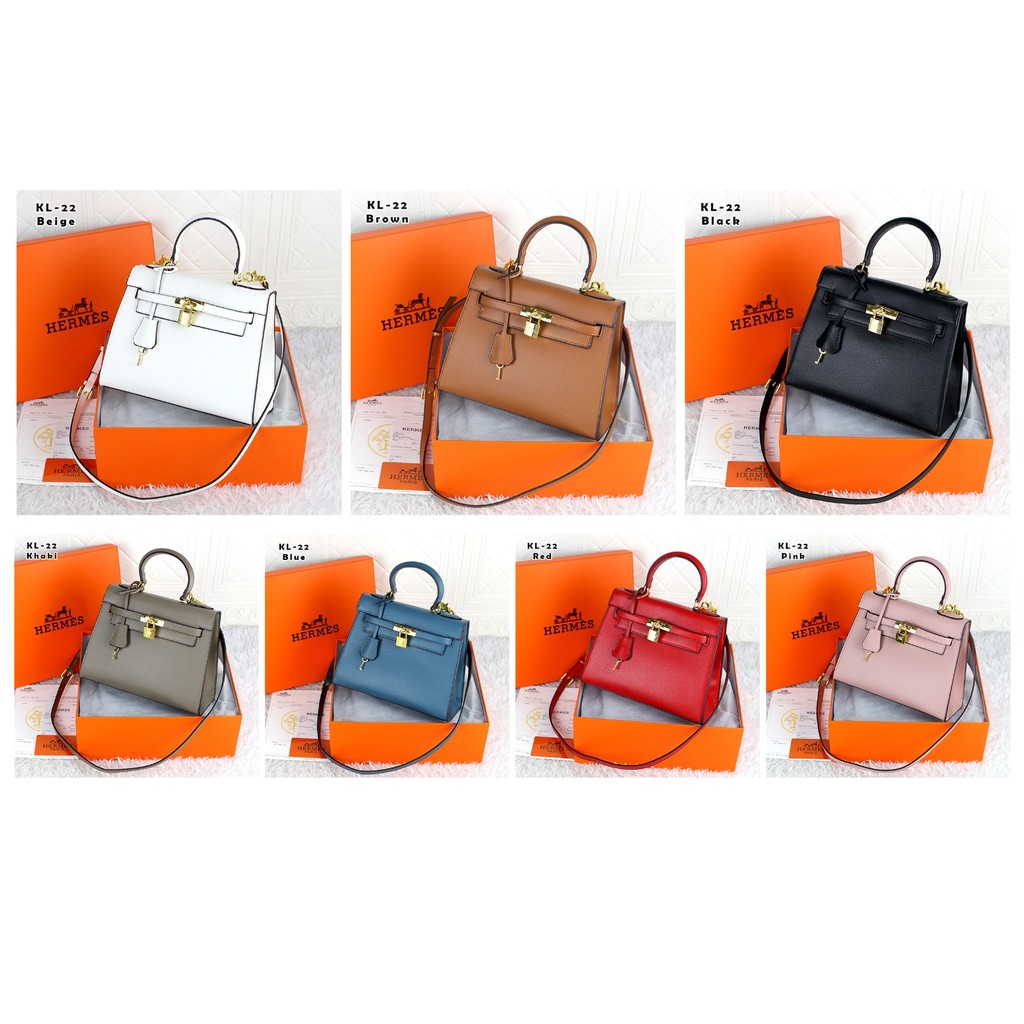 TAS CEWEK KELLY EPSOM HQ 25CM KL-25 (FREE BOX)