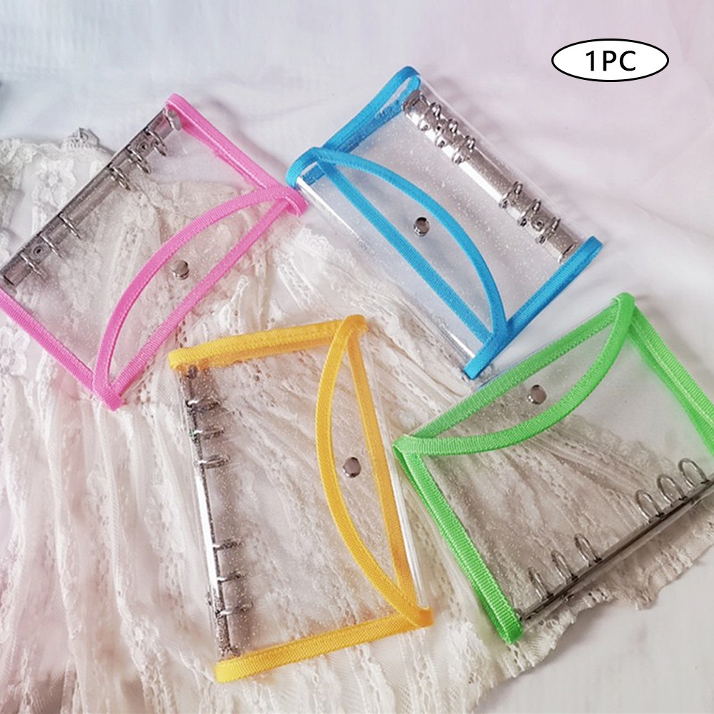 

(A6 Size) 19.5x13cm Binder Keuangan Clip / File Organizer Financial Binder
