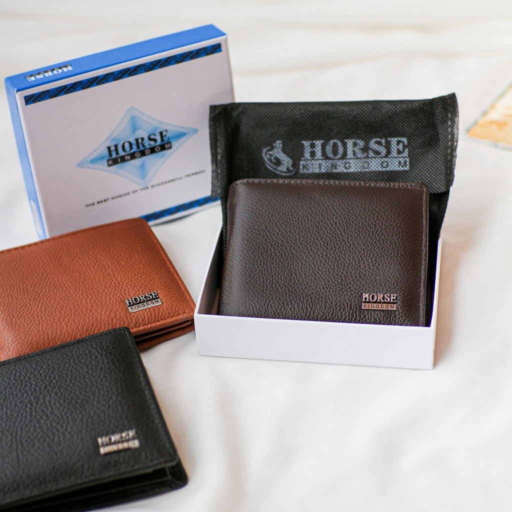 Dompet Horse Kingdom Pria Cowo Laki KULIT 100%