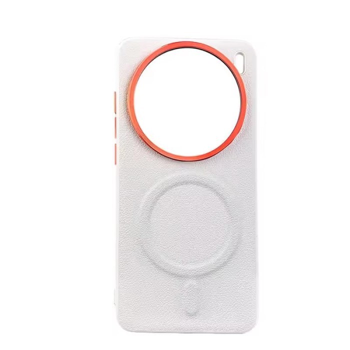 Case Magsafe Leather for Vivo X200 / X200 PRO Premium Cover Casing HP