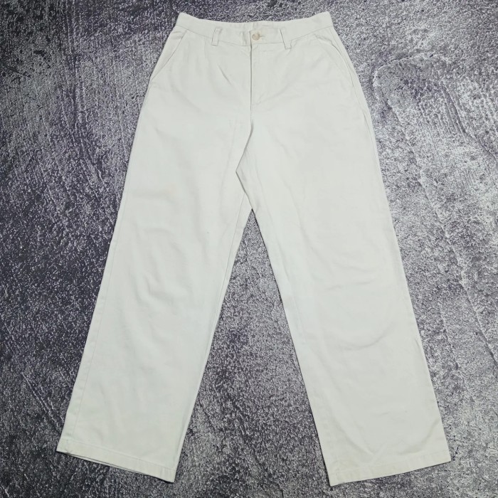 Celana panjang jeans MUSINSA STANDARD putih size 28-29