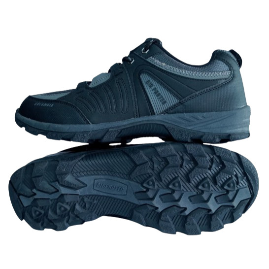 Air Protect Columbia Black Sepatu Gunung Sepatu Hiking Pria Wanita Original