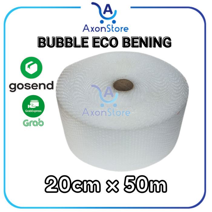 

GROSIR Bubble ECO BENING 20cm X 50m Bubble Wrapping Tipis Murah