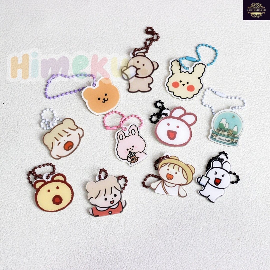 Himeku KEYCHAIN AKRILIK - Gantungan Kunci & Tas - Aksesoris Hiasan Tas