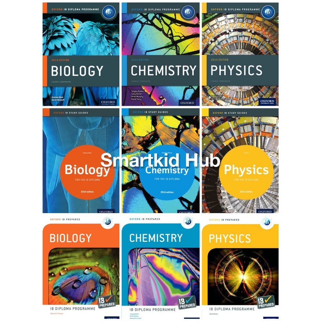(BUKU FISIK) Oxford IB Diploma Programme Biology Chemistry Physics Course Companion Study Guide IB P