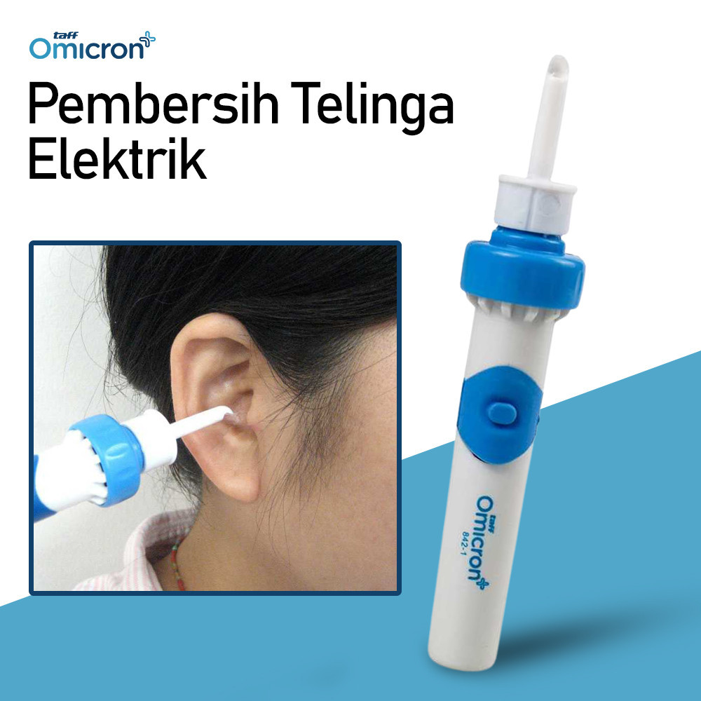 

- TaffOmicron Pembersih Telinga Elektrik Vibration - 842-1 -