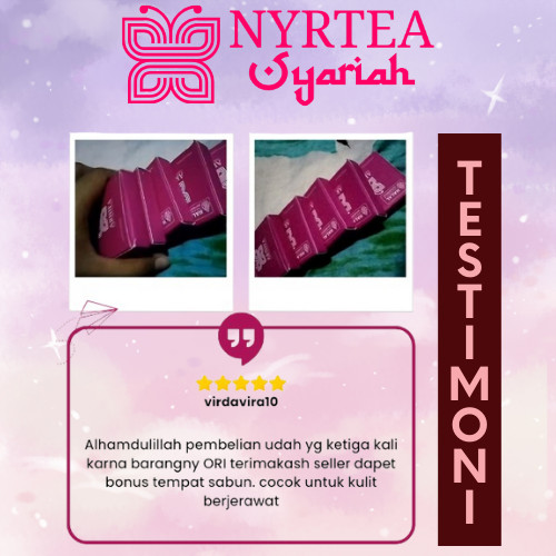 Amerta.kdr - ORIGINAL SABUN GREEN YOGURD ARNIFA BY NYRTEA 100% Ori