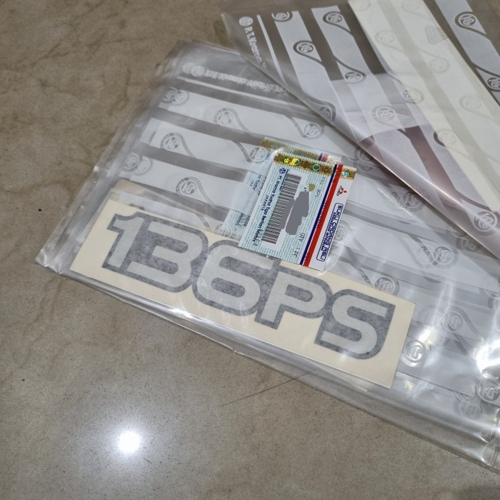 Sticker 136PS Asli Mitsubishi Canter PS 136