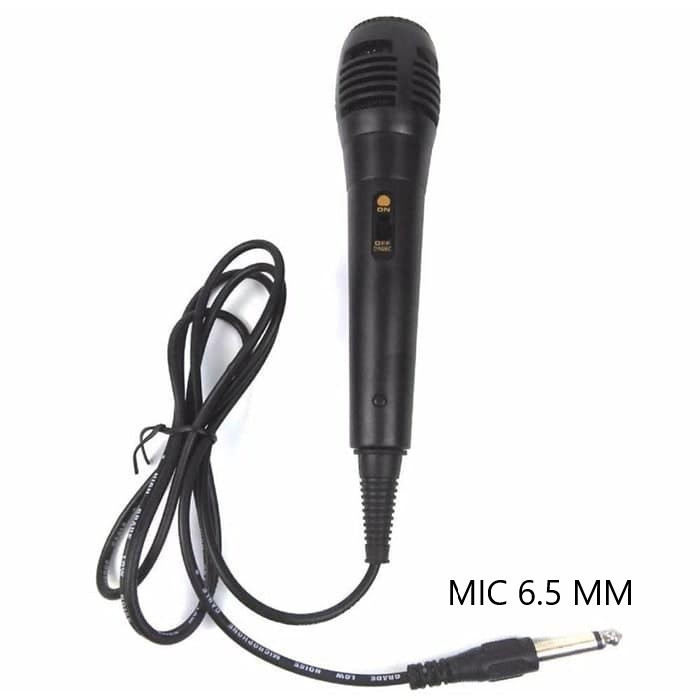 I* MIC 6.5MM Mic Kabel Aux Besar 6,5mm Karaoke Mik Karaoke Aux Besar Ukuran 6.5mm Mikrofon Kabel Spe