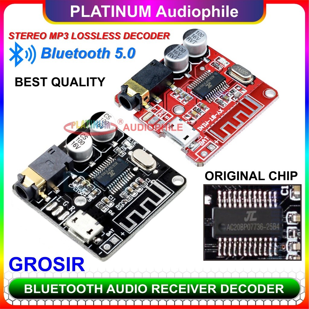 Bluetooth 5.0 Audio Recevier Stereo Modul Bluetooth  MP3 Lossless Decoder XYBT 5.0