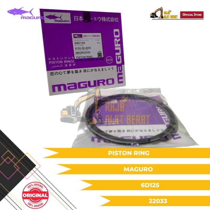 Piston Ring Maguro 6D125 22033