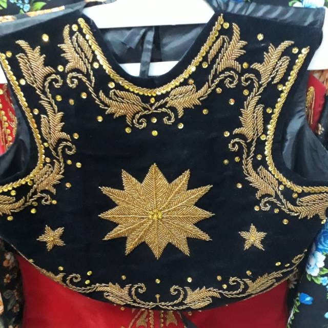 Rompi Tari Adat Jawa Gatotkaca / Kostum Tari