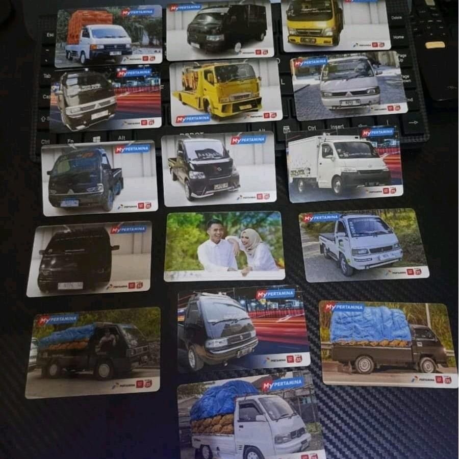 CETAK KARTU MY PERTAMINA CUSTOM GAMBAR  CETAK ID CARD CETAK KARTU CUSTOM