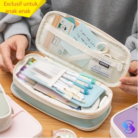 

Tempat pensil/kotak alat tulis berkapasitas Student Stationery Organizer School Supplies Sayang