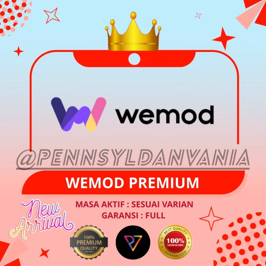 Wemod Pro Premium PC 12 Bulan Garansi