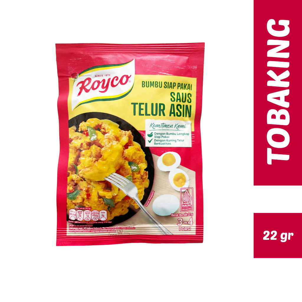 

Royco Telur Asin Bumbu Instan Salted Egg