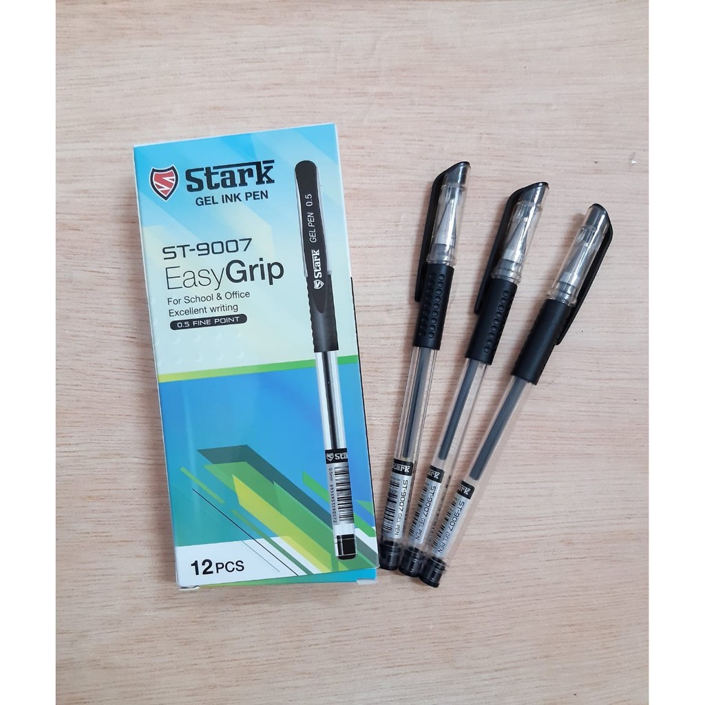 

PULPEN PEN GEL BALLPOINT GEL HITAM 0.5 MM TANDA TANGAN STARK JK-100