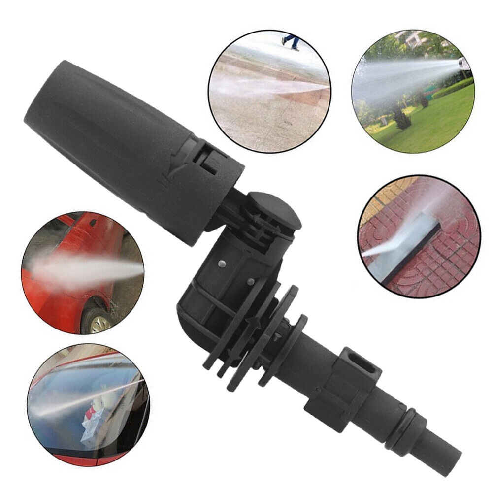 360° Rotating High Pressure Washer Nozzle Adjustable Angle Sprayer For -Karcher Adjustable Multifunc