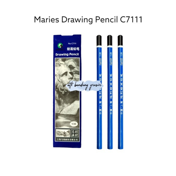

Maries Drawing Pencils C7111-10B Pensil Gambar - Satuan
