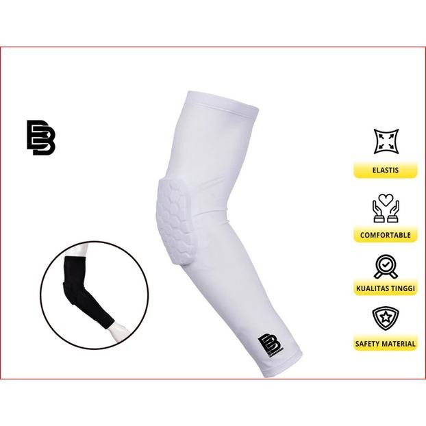 Elbow Pad BALLERBRO Kneepad Arm Sleeve Deker Pelindung Siku Tangan Pria Wanita Olahraga Basket / Dec