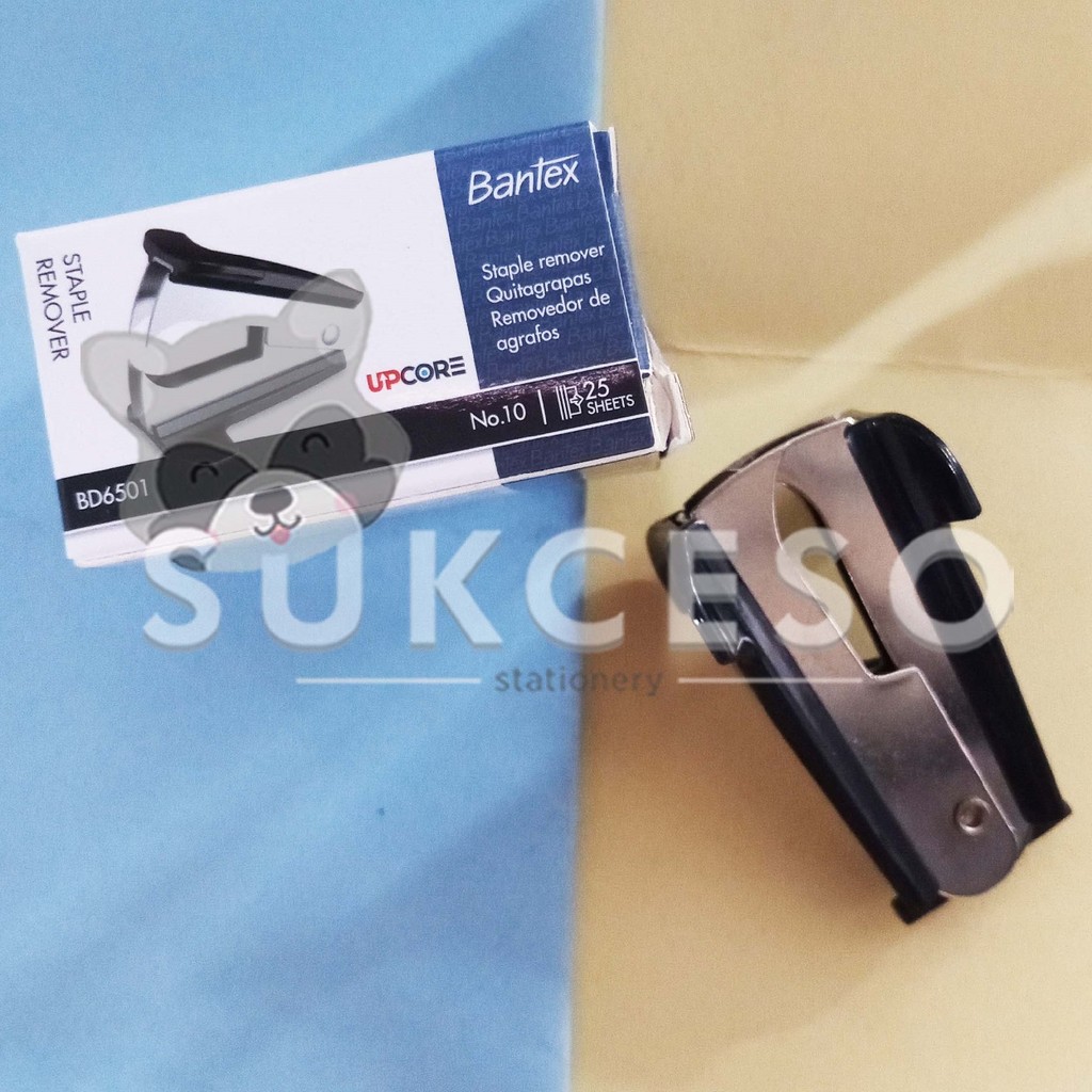 

BANTEX Stapler Remover BTX BD6501 Black - Pembuka Steples SATUAN