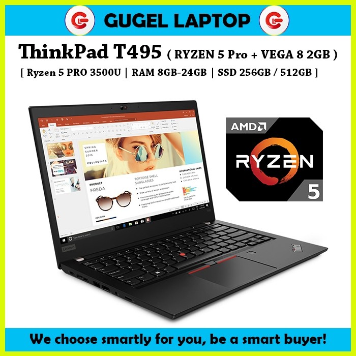 ThinkPad T495 Ryzen 7 PRO 3700U / ThinkPad T495 Ryzen 5 PRO 3500U / ThinkPad T495