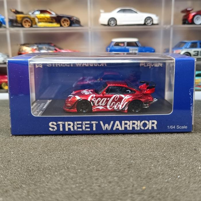 Street Weapon 1:64 Porsche RWB 993 Coca Cola Livery Ducktail
