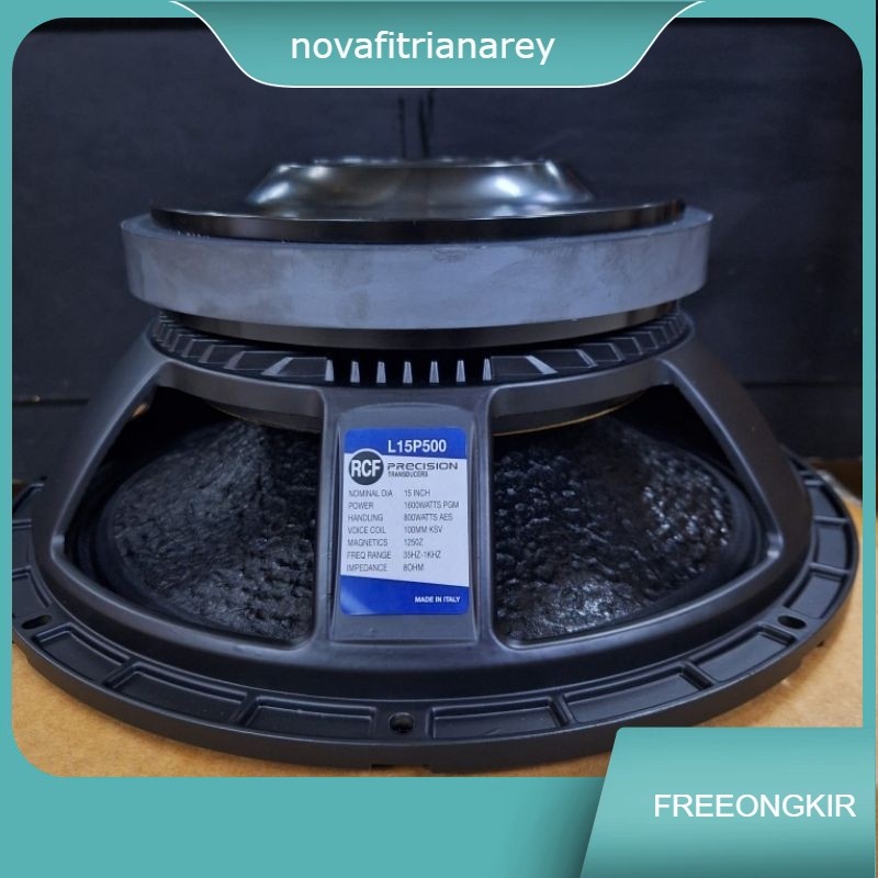 KOMPONENT Speaker RCF L15 P500/L15P500 15In Coil 4,5 In KOMPONEN Speaker Grade A